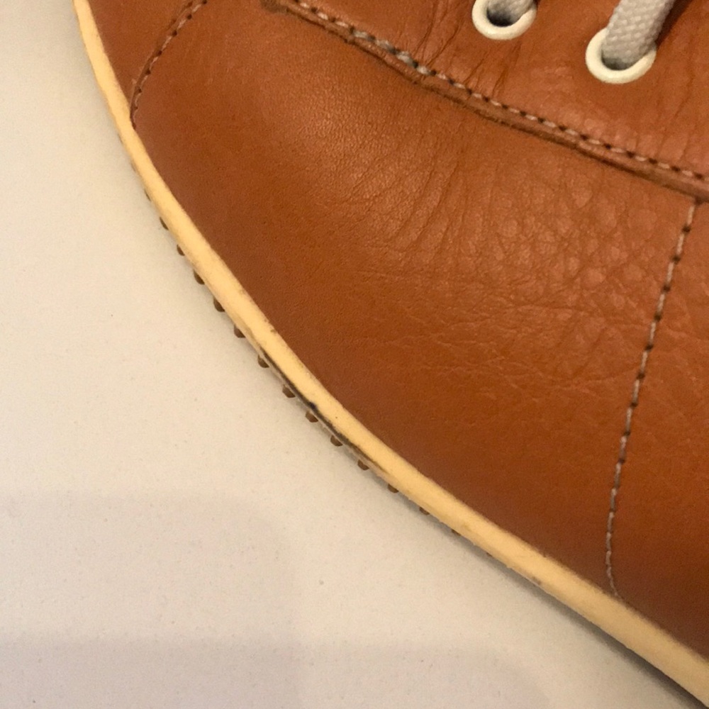 Prada Saddle leather sneakers - Picture 3 of 5